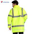Factory Price Custom High Visibility Refelctive Work Parka Winter Construction Safety Jacket Workwear